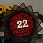Bloemen met cijfers