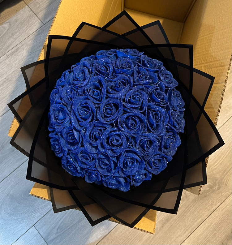 Blauwe rozen