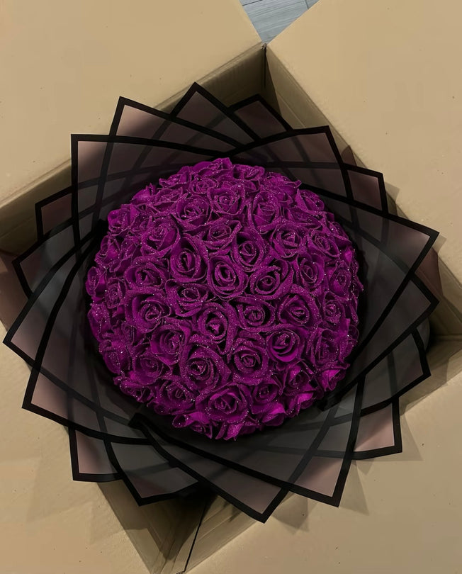 Paarse rozen
