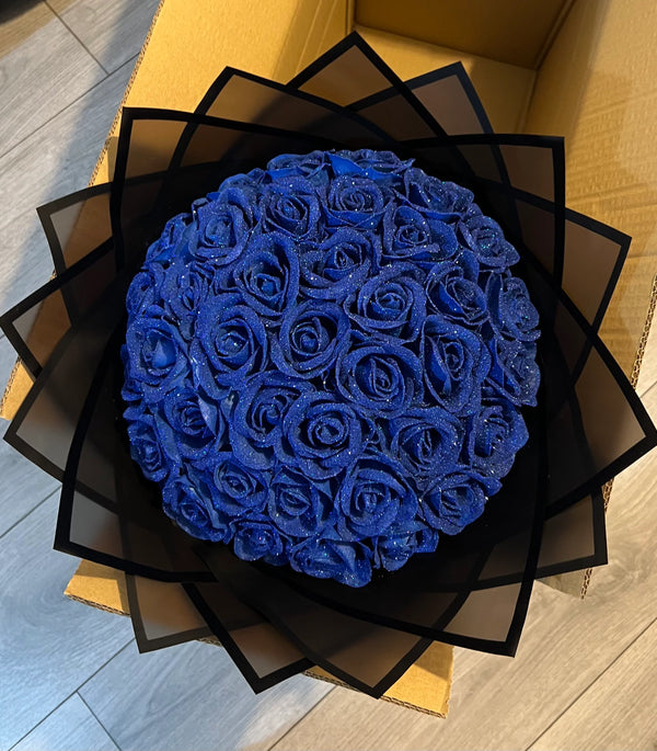Blauwe rozen