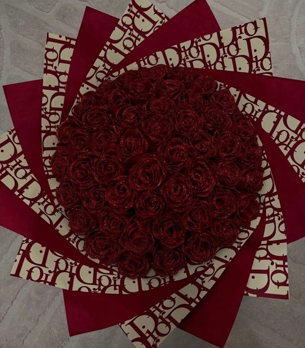 Rode Dior rozen