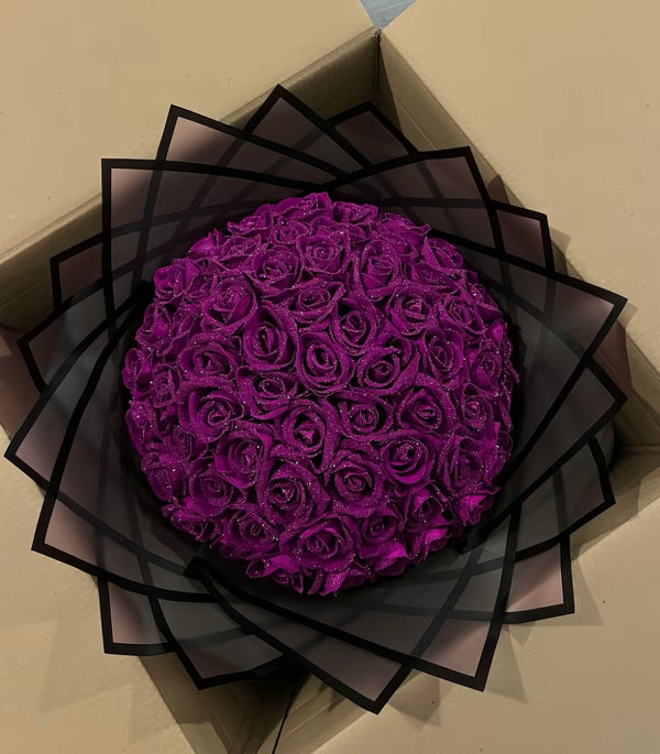 Paarse rozen